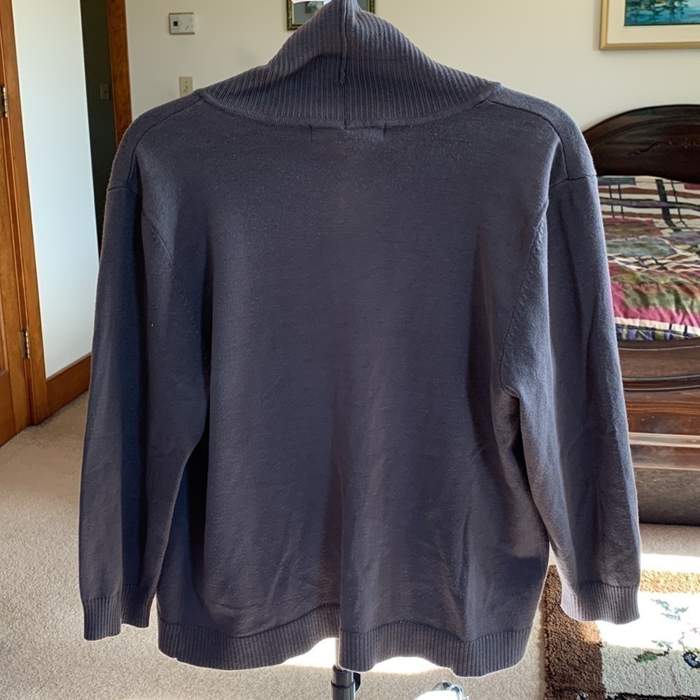 𝅺89th & Madison Open Front Cardigan Size XL EUC - Picture 4 of 4
